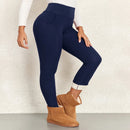 Leggings Térmicas Forradas feminina com Cintura Alta 