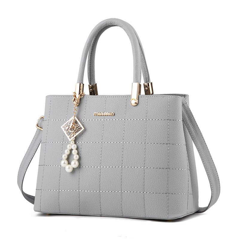 Bolsa Cinza Quadrada Maule