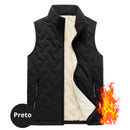 Colete Masculino Forrado com Fleece Quente