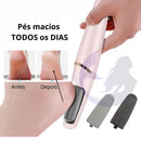 Pés de Seda após o uso do Lixador