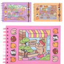 Livros-laranja-Rosa-roxo