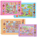 Kit-4-livros-laranja-azul-rosa-roxo