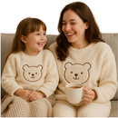 Conjunto de Pijama de Inverno Mãe e Filha