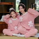 Conjunto de Pijama de Inverno Mãe e Filha