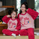 Conjunto de Pijama de Inverno Mãe e Filha