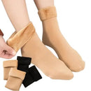 Meia termica peluciada