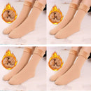 Meia termica peluciada