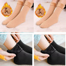 Meia termica peluciada