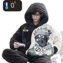 Conjunto de Pijama de Inverno Masculino