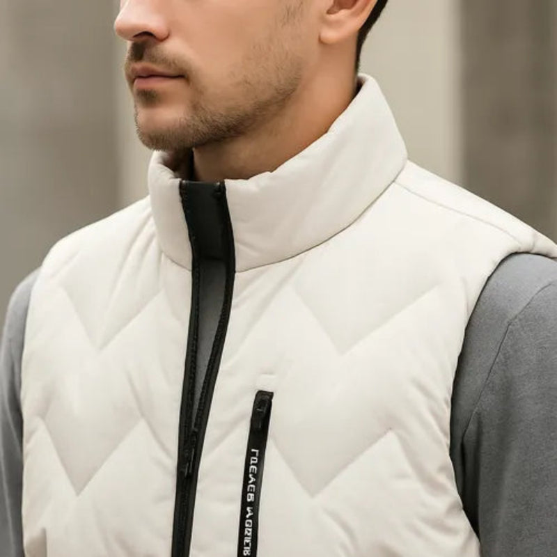 Colete Masculino Forrado com Fleece Quente