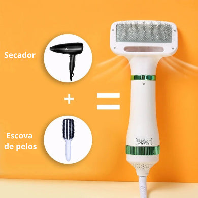 funções escovar e secar